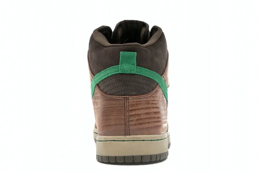 Фото № 4 с приближением к товару «‎Nike SB Dunk High Wood Deck»