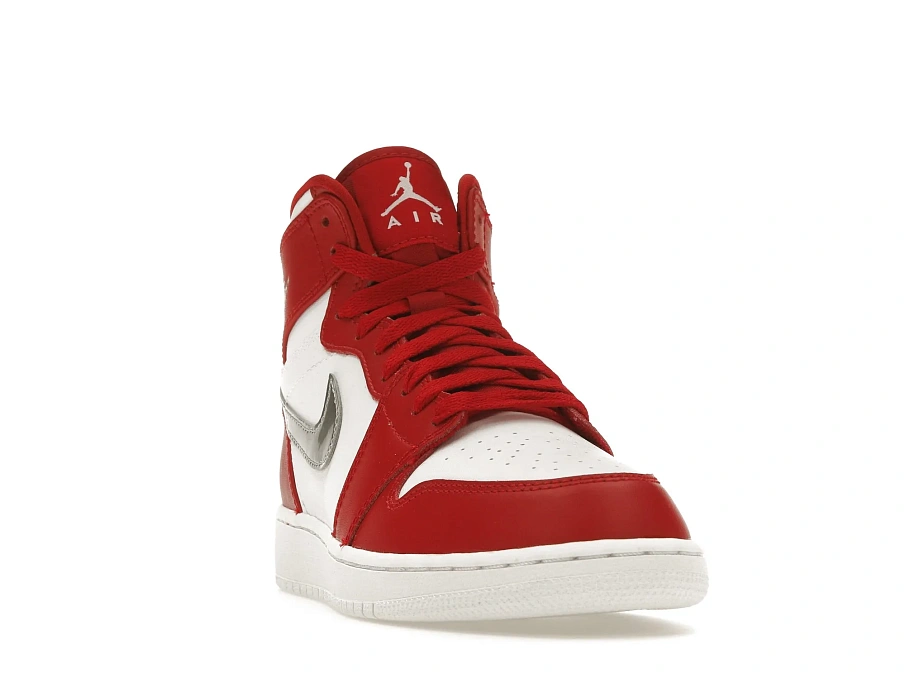 Фото № 4 с приближением к товару «‎Jordan 1 Retro High Silver Medal »