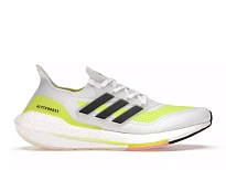 Фото № 1 с приближением к товару «‎adidas Ultra Boost 21 White Solar Yellow»