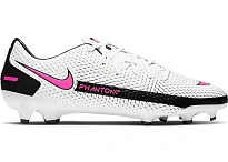 Фото № 1 с приближением к товару «‎Nike Phantom GT Academy MG White Black Pink Blast»