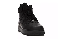 Фото № 3 с приближением к товару «‎Nike Air Force 1 High Triple Black (2017/2020)»