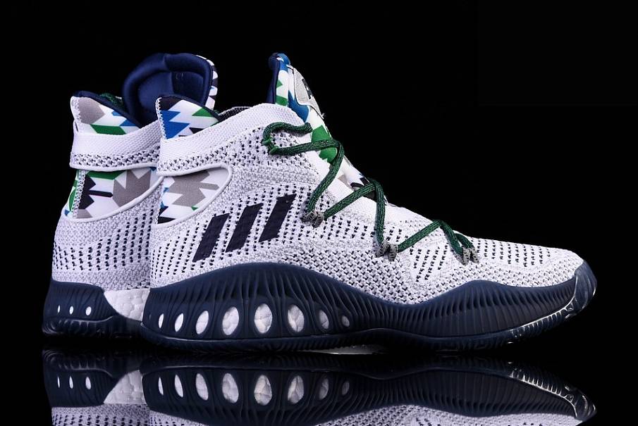 Фото № 1 с приближением к товару «‎Adidas Crazy Explosive Primeknit Andrew Wiggins PE Timberwolves Home »