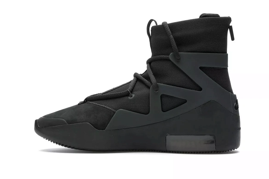 Фото № 6 с приближением к товару «‎Nike Air Fear of God 1 Triple Black»