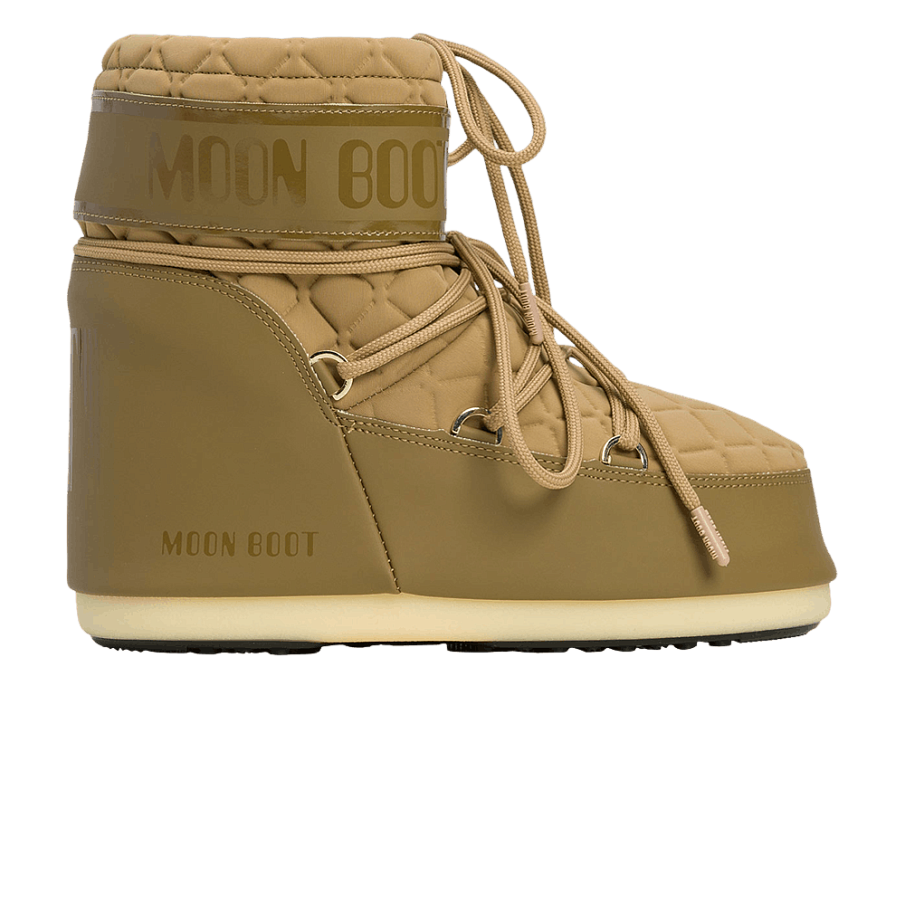 Фото № 1 с приближением к товару «‎Moon Boot Icon Quilt Low Boot Caramel»