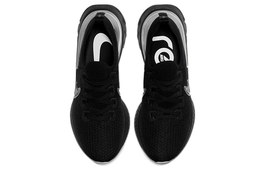 Фото № 4 с приближением к товару «‎Nike React Infinity Run Flyknit BlackGrey»
