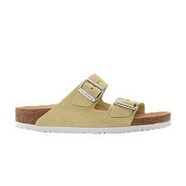 Фото № 1 с приближением к товару «‎Birkenstock Women's Arizona VL Shimmering Narrow Popcorn»