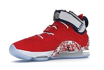 Фото № 2 с приближением к товару «‎Nike LeBron 17 Graffiti Remix Red»