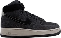 Фото № 1 с приближением к товару «‎Nike Air Force 1 Hi SE Denim Black/Dark Grey-Cobblestone »
