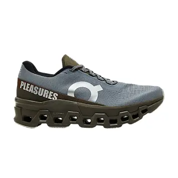 The Loop Running Supply x Pleasures x Cloudmonster 2 Mist Olive - 1