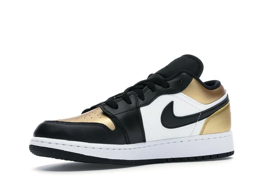 Фото № 3 с приближением к товару «‎Jordan 1 Low Gold Toe »