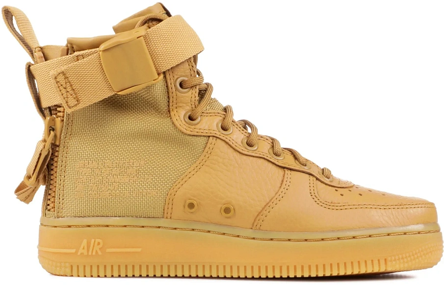 Фото № 1 с приближением к товару «‎Nike SF Air Force 1 Mid Elemental Gold »