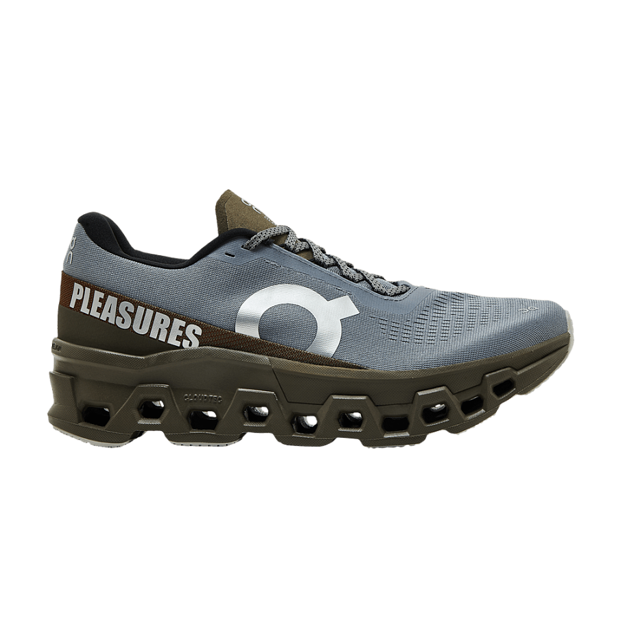 Фото № 1 с приближением к товару «‎The Loop Running Supply x Pleasures x Cloudmonster 2 Mist Olive»