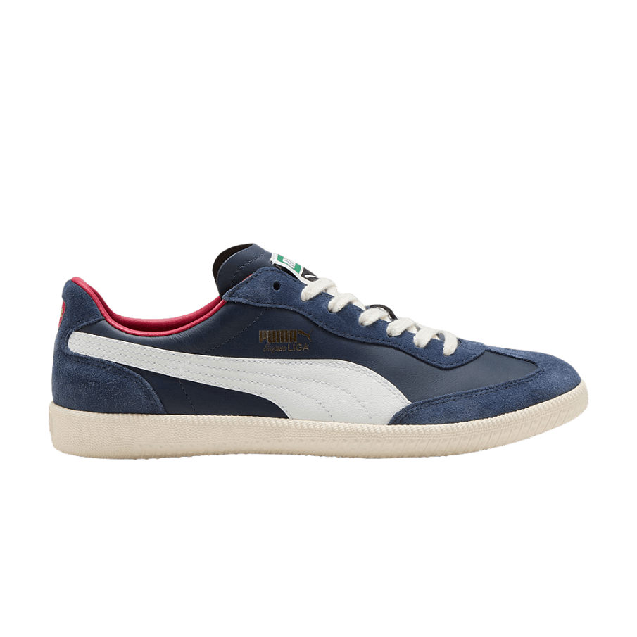 Фото № 1 с приближением к товару «‎Puma Super Liga OG Retro Club Navy Frosted Ivory (356999-20)»