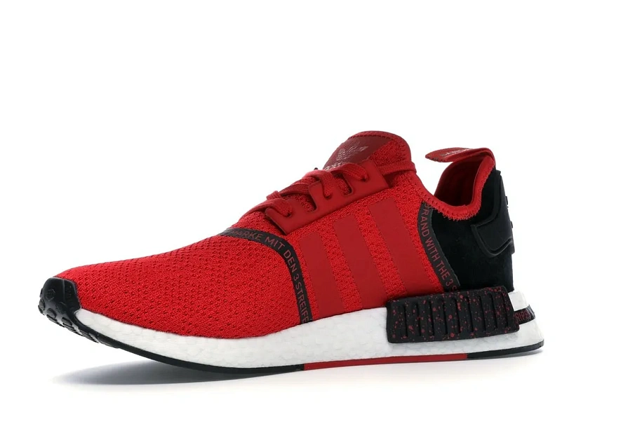 Фото № 3 с приближением к товару «‎adidas NMD R1 Speckle Pack Scarlet»