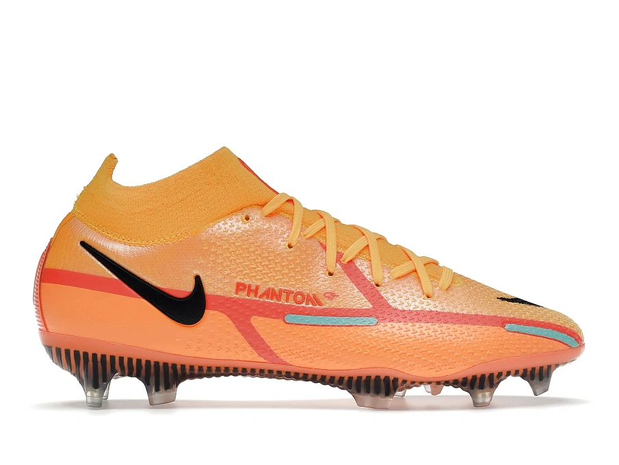 Фото № 1 с приближением к товару «‎Nike Phantom GT2 Dynamic Fit Elite FG Laser Orange Total Orange Bright Crimson Black»