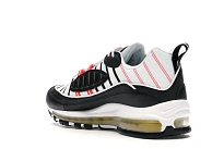 Фото № 4 с приближением к товару «‎Nike Air Max 98 Black White Yellow Crimson»