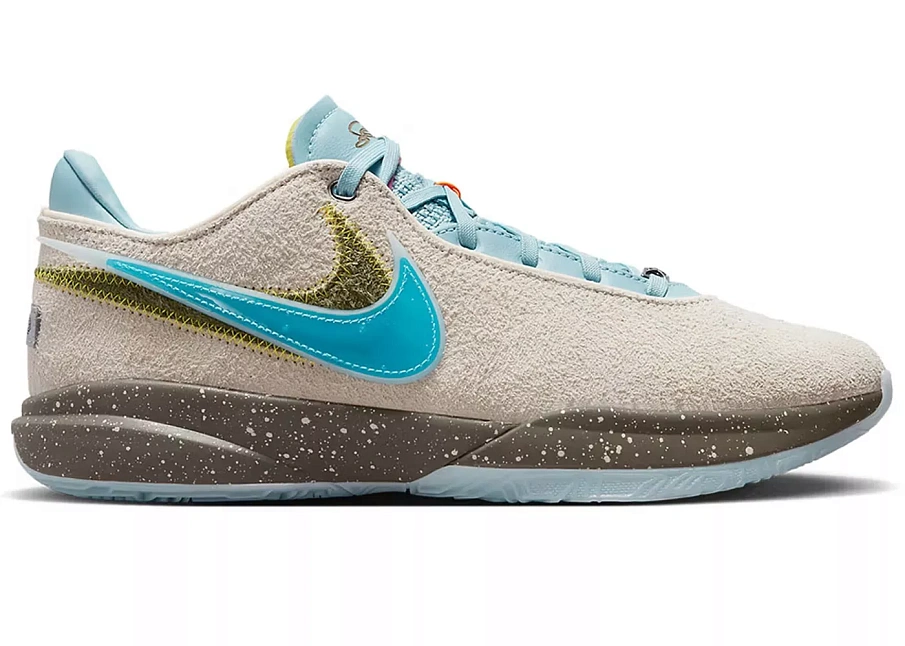 Фото № 1 с приближением к товару «‎Nike LeBron 20 UNKNWN Message in a Bottle»