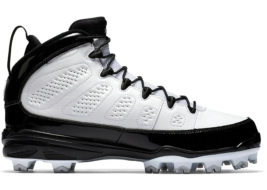 Фото № 1 с приближением к товару «‎Jordan 9 Retro MCS Cleat RE2PECT White Black»