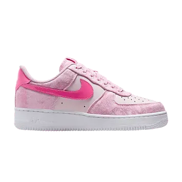 Nike Women's Air Force 1 Low Pink Denim