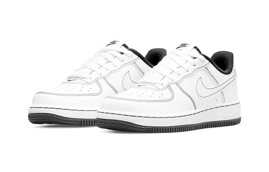 Фото № 3 с приближением к товару «‎Nike Force 1 PS 'Contrast Stitch - White Black'»