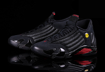 Фото № 1 с приближением к товару «‎Nike Air Jordan 14 Retro Last Shot BlackRed»
