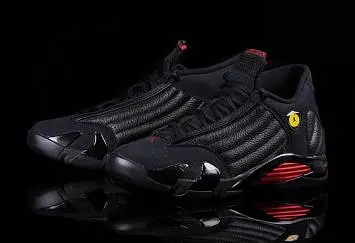 Nike Air Jordan 14 Retro Last Shot BlackRed - 1