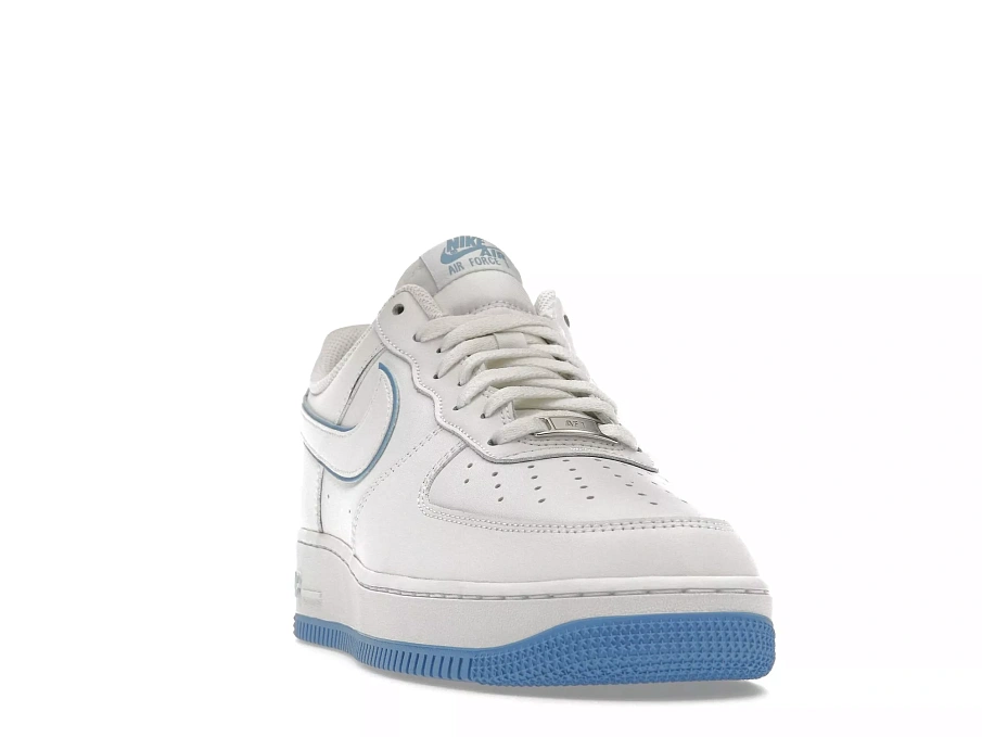 Фото № 2 с приближением к товару «‎Nike Air Force 1 '07 Low White University Blue Sole»