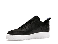Фото № 2 с приближением к товару «‎Nike Air Force 1 Low Cut Out Reflective Swoosh Black Blue»