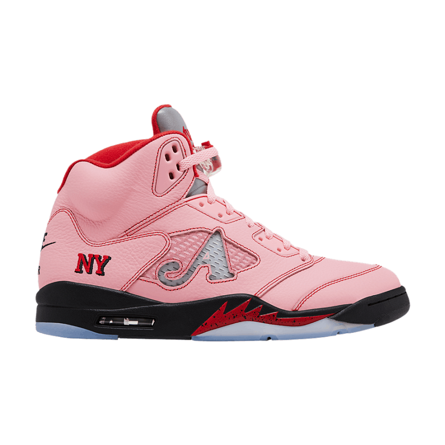 Фото № 1 с приближением к товару «‎Awake NY x Air Jordan 5 Retro Boro - Arctic Pink»
