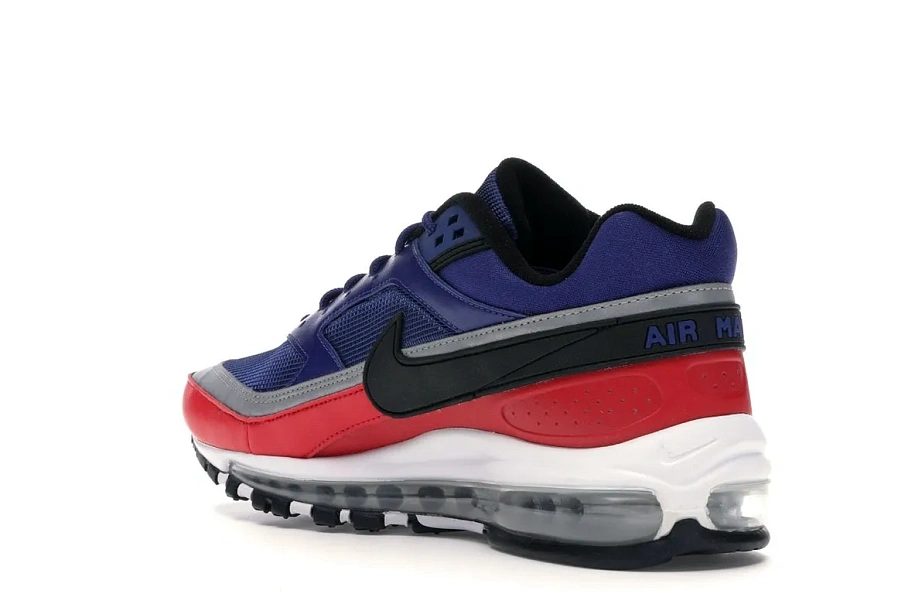 Фото № 6 с приближением к товару «‎Nike Air Max 97 BW Deep Royal Blue Black University Red»