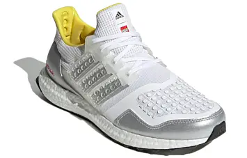 Lego Plates x adidas Ultra Boost DNA WhiteSilver - 3