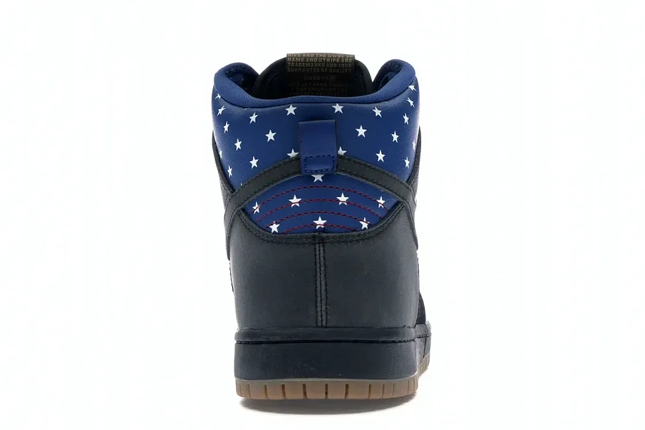 Фото № 4 с приближением к товару «‎Nike SB Dunk High Captain America»