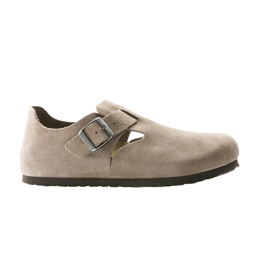 Фото № 1 с приближением к товару «‎Birkenstock London Suede Leather Taupe»