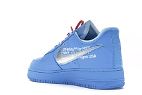 Фото № 5 с приближением к товару «‎Nike Air Force 1 Low Off-White MCA University Blue»