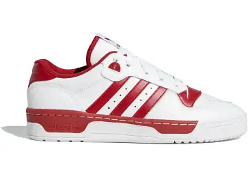 adidas Rivalry Low Cloud White Active Maroon (EE4967)