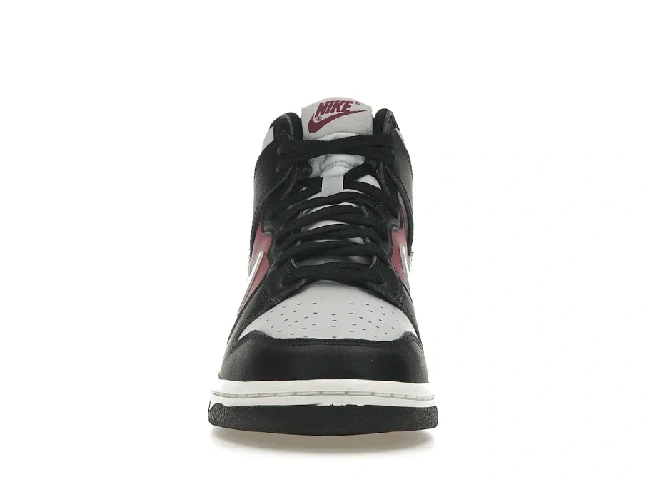 Фото № 2 с приближением к товару «‎Nike Dunk High Black Rosewood Pure Platinum »