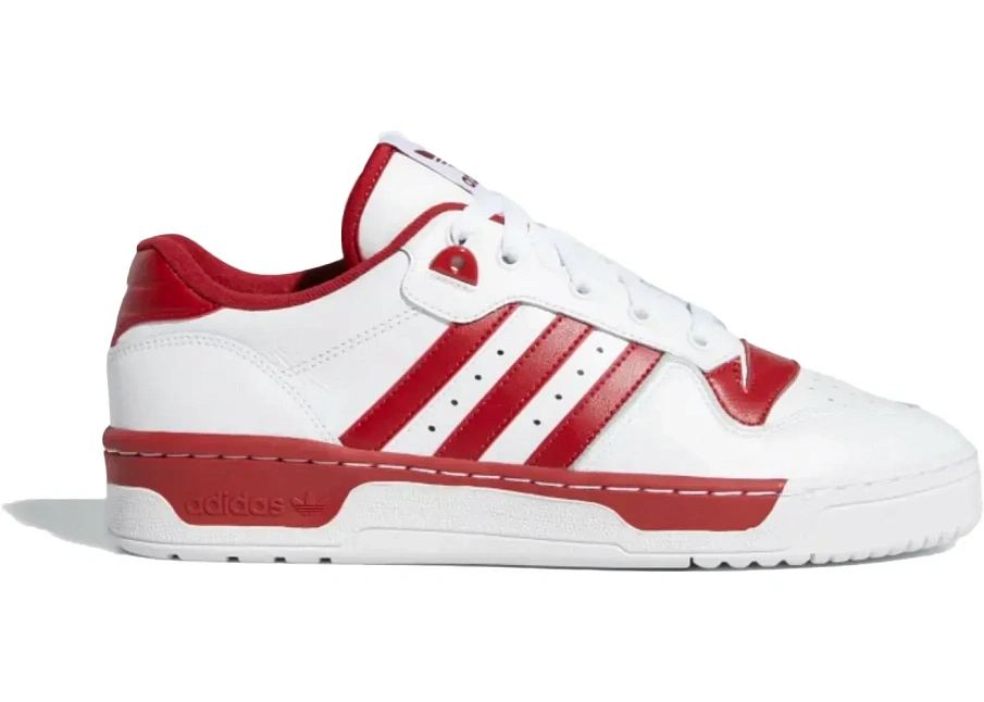 Фото № 1 с приближением к товару «‎adidas Rivalry Low Cloud White Active Maroon»