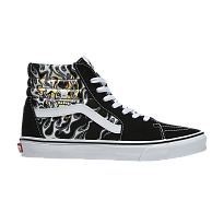 Фото № 1 с приближением к товару «‎Vans Sk8-Hi Flame Skull»