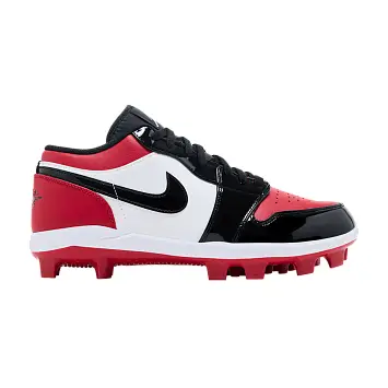 Air Jordan 1 Retro MCS Low Cleat Gym Red Black - 1