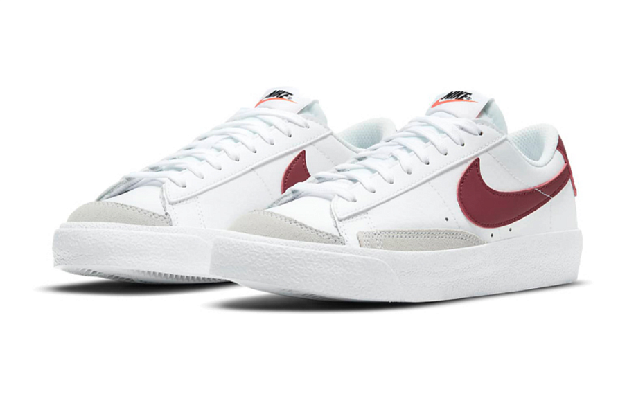 Фото № 3 с приближением к товару «‎Nike Blazer Low '77 GS 'White Team Red'»