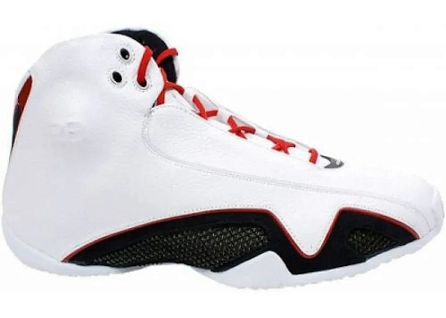 Фото № 1 с приближением к товару «‎Jordan 21 White Varsity Red Metallic Silver (2006)»