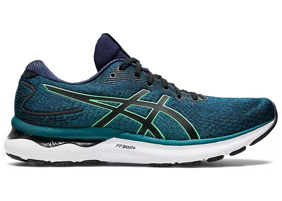 Фото № 1 с приближением к товару «‎ASICS Gel Nimbus 24 Velvet Pine New Leaf»