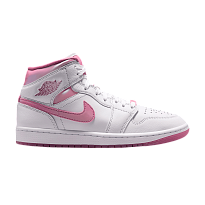 Фото № 1 с приближением к товару «‎Air Jordan Women's 1 Mid SE White Desert Berry»