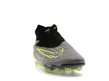 Nike Gripknit Phantom GX Elite Dynamic Fit Fusion FG Black White Blue Glow Volt - 2