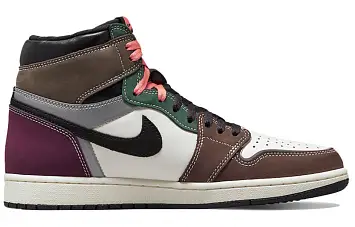 Nike Air Jordan 1 High OG Vintage basketball shoes Hand Crafted - 4