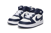 Фото № 3 с приближением к товару «‎Nike (TD) Court Borough Mid 2 BlueWhite»