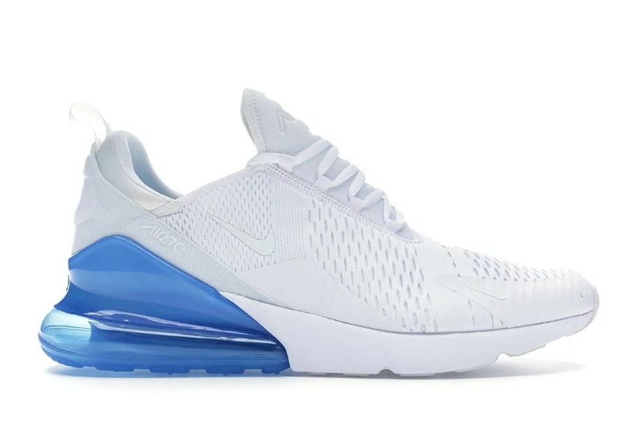 Фото № 1 с приближением к товару «‎Nike Air Max 270 White Pack (Photo Blue)»