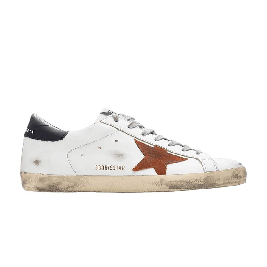 Фото № 1 с приближением к товару «‎Golden Goose Superstar White Orange»