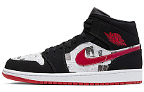 Фото № 1 с приближением к товару «‎Air Jordan 1 Mid SE Newspaper 'Air Times'»