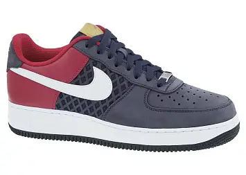 Nike Air Force 1 Low Premium Birds Nest Obsidian Red (318775-411)